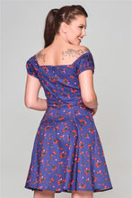 Load image into Gallery viewer, Dolores Mixed Berries Mini Dress