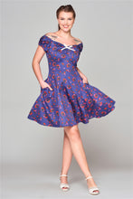 Load image into Gallery viewer, Dolores Mixed Berries Mini Dress