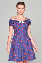 Load image into Gallery viewer, Dolores Mixed Berries Mini Dress