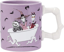 Load image into Gallery viewer, Nightmare Before Christmas Lock, Shock, and Barrel Sculpted Handle Mug