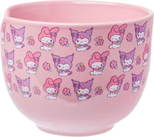 Load image into Gallery viewer, My Melody and Kuromi Ramen Bowl with Chopsticks