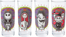 Load image into Gallery viewer, Nightmare Before Christmas Set of 4 Tumbler Glasses
