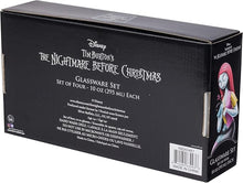 Load image into Gallery viewer, Nightmare Before Christmas Set of 4 Tumbler Glasses