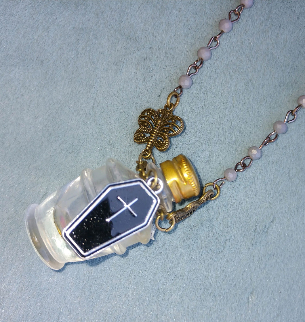 Vintage Perfume Bottle Necklace