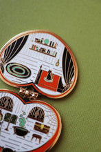 Load image into Gallery viewer, Pocket Girl Compact Enamel Pin