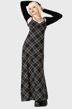 Load image into Gallery viewer, Alwina Tartan Maxi Slip Dress