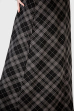 Load image into Gallery viewer, Alwina Tartan Maxi Slip Dress