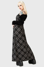 Load image into Gallery viewer, Alwina Tartan Maxi Slip Dress