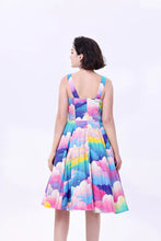 Load image into Gallery viewer, Rainbow Skies Swing Dress