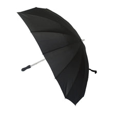 Load image into Gallery viewer, Black Heart Shaped Umbrella Parasol
