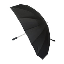 Load image into Gallery viewer, Black Heart Shaped Umbrella Parasol