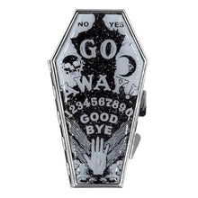 Load image into Gallery viewer, Go Away Ouija Coffin Compact Mirror