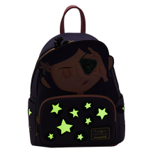 Load image into Gallery viewer, Coraline Stars Cosplay Glow In The Dark Mini Backpack