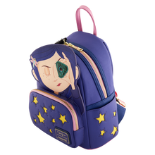 Load image into Gallery viewer, Coraline Stars Cosplay Glow In The Dark Mini Backpack