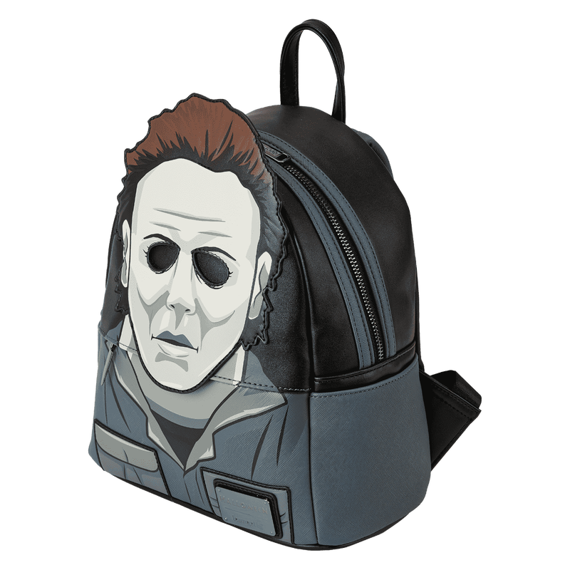 Halloween Michael Myers Glow Mask Cosplay Mini Backpack – Pink House Boutique