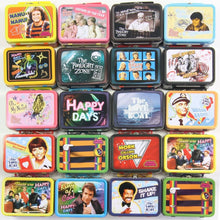 Load image into Gallery viewer, Retro TV Teeny Tiny Tin Tote- More Styles Available!