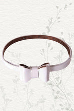 Load image into Gallery viewer, White Dainty Bow Belt