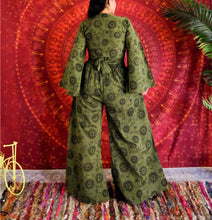 Load image into Gallery viewer, Celestial Olive Palazzo Pants- also available in PLUS