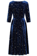 Load image into Gallery viewer, Luna Celestial Glitter Swing Dress