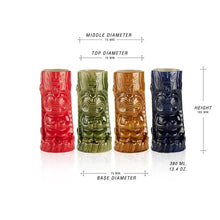 Load image into Gallery viewer, Colorful Hawaiian Tiki Coctail Glasses- More Colors Available!