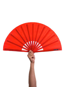 Red Jumbo Hand Fan