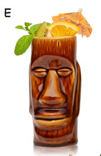 Load image into Gallery viewer, Ceramic Tiki Glasses- More Styles Available!