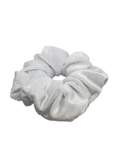 Load image into Gallery viewer, White Velvet Scrunchies
