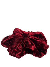 Load image into Gallery viewer, Maroon Velvet Scrunchie
