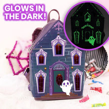 Load image into Gallery viewer, Haunted House Glow In The Dark Backpack