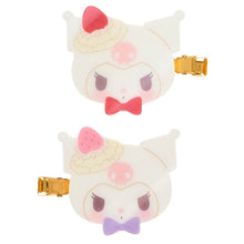 Load image into Gallery viewer, Kuromi Sweet Shortcake Hair Clip Set of 2