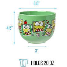 Load image into Gallery viewer, Keroppi Snapshots Ramen Bowl