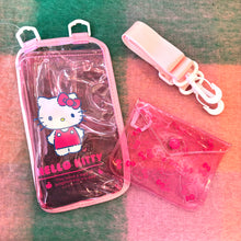 Load image into Gallery viewer, Hello Kitty and Friends Clear Shoulder Pouch Set