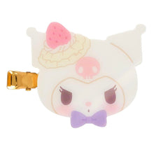 Load image into Gallery viewer, Kuromi Sweet Shortcake Hair Clip Set of 2