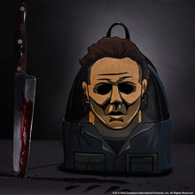 Load image into Gallery viewer, Halloween Michael Myers Glow Mask Cosplay Mini Backpack