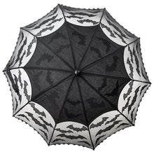 Load image into Gallery viewer, Bat Flock Lace Parasol
