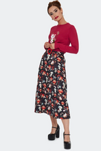 Load image into Gallery viewer, Puppies and Kittens Valentine Skirt