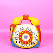 Load image into Gallery viewer, Dog Ring Ring Phone Convertible Handbag Purse