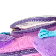 Load image into Gallery viewer, Kuromi Loves U Plush Heart Purse