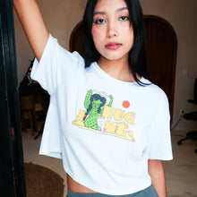 Load image into Gallery viewer, “Hug Me” Cactus Crop Top