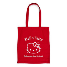 Load image into Gallery viewer, Hello Kitty Red Cotton Tote Bag