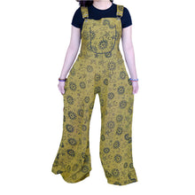 Load image into Gallery viewer, Mustard Dreamy Wide Leg Celestial Jumpsuit