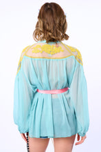 Load image into Gallery viewer, Amora Hand Embroidered and Beaded Blouse