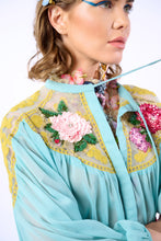 Load image into Gallery viewer, Amora Hand Embroidered and Beaded Blouse