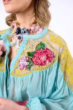 Load image into Gallery viewer, Amora Hand Embroidered and Beaded Blouse