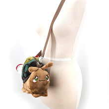 Load image into Gallery viewer, Forest Snail Plush Crossbody Purse