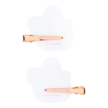 Load image into Gallery viewer, Hello Kitty 50th Anniversary Fashionable Ribbons Hair Clip Set of 2