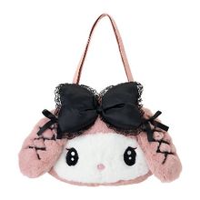 Load image into Gallery viewer, My Melody Midnight Melokuro Plush Tote Bag