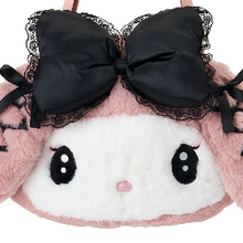 Load image into Gallery viewer, My Melody Midnight Melokuro Plush Tote Bag