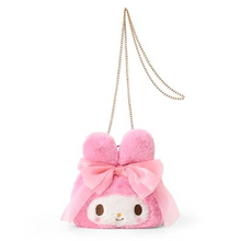 Load image into Gallery viewer, My Melody Ribbon Princess Plush Shoulder Purse