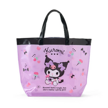 Load image into Gallery viewer, Kuromi Clear Vinyl Summer Tote Bag
